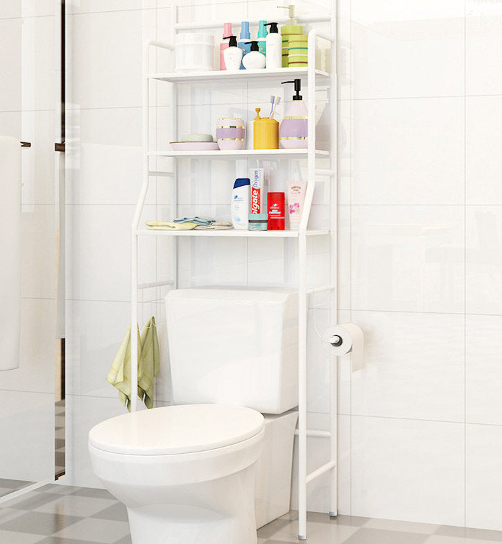 3 Tier Space-saving Bathroom Over Toilet Rack Storage Shelf Organiser