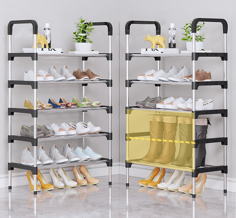 6 Tier Shoe Rack Storage Shelf Organiser