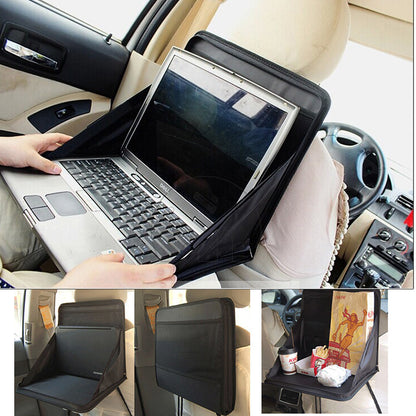 Laptop Holder Bag Car Back Seat Organiser Portable Travel Table