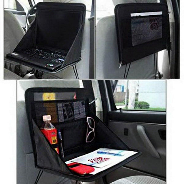 Laptop Holder Bag Car Back Seat Organiser Portable Travel Table