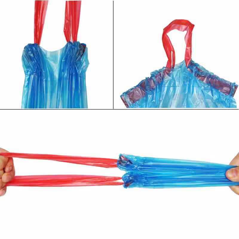 75 x Large Tie Drawstring Rubbish Disposal Garbage Bags