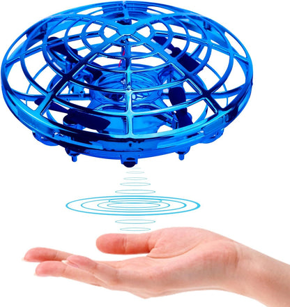 360 Rotating Hand Controlled Mini Drone UFO Motion Sensor LED Toy