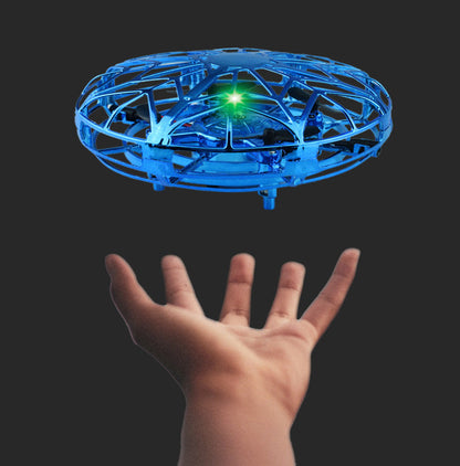 360 Rotating Hand Controlled Mini Drone UFO Motion Sensor LED Toy