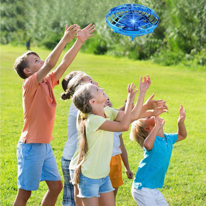 360 Rotating Hand Controlled Mini Drone UFO Motion Sensor LED Toy