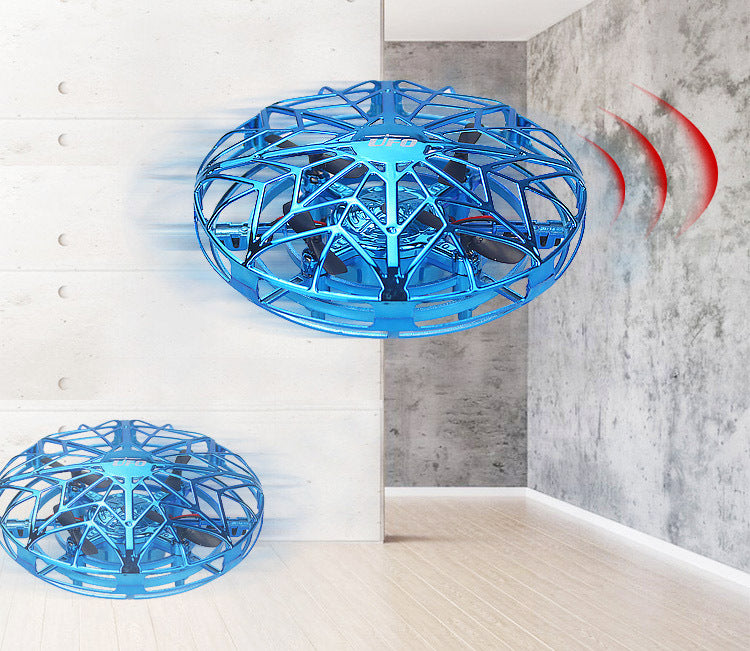 360 Rotating Hand Controlled Mini Drone UFO Motion Sensor LED Toy