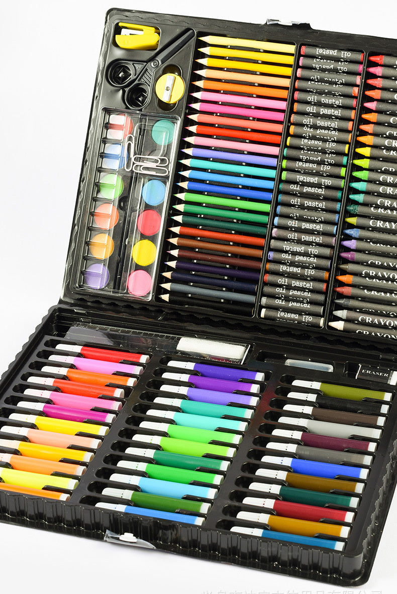 150 PC Drawing Colour Pens Complete Painting Set