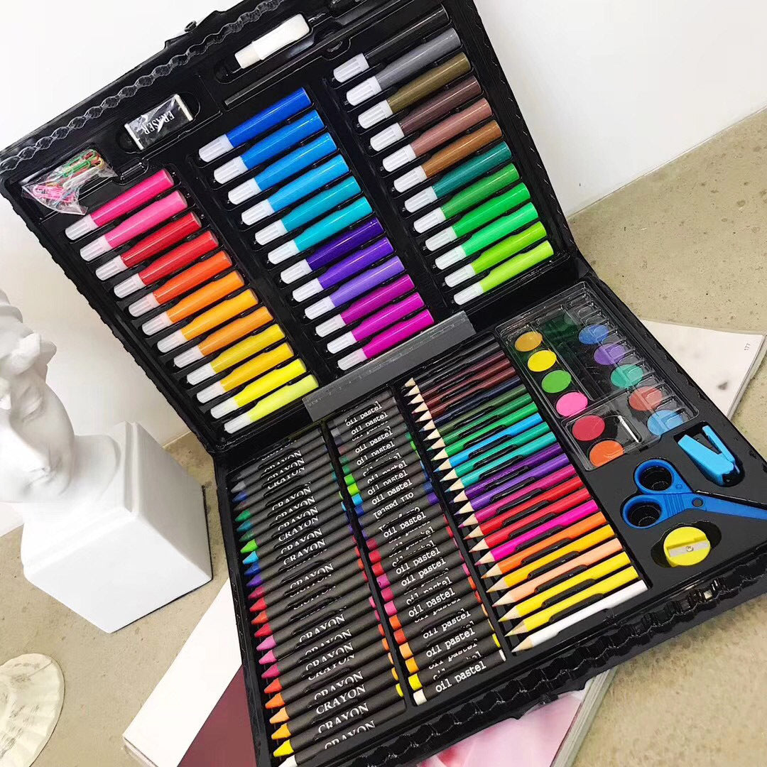 150 PC Drawing Colour Pens Complete Painting Set