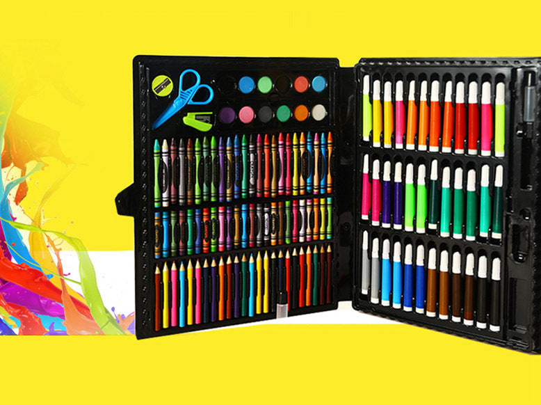 150 PC Drawing Colour Pens Complete Painting Set