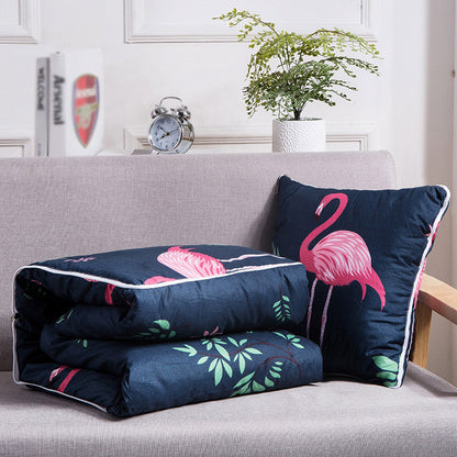 Flamingo Blanket & Cushion 2 in 1