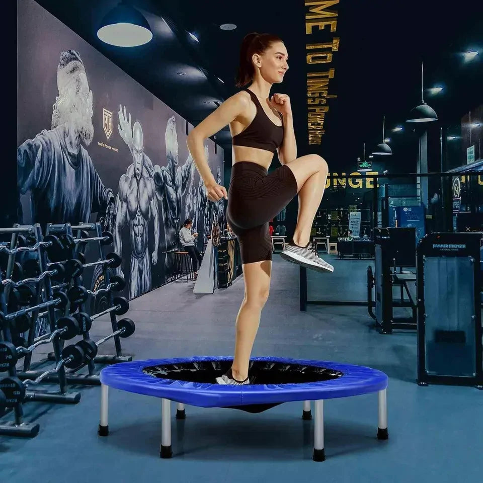 40" Mini Trampoline Home Fitness Gym (Blue)