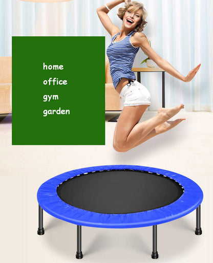 40" Mini Trampoline Home Fitness Gym (Blue)