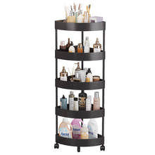 5 Tier Multipurpose Corner Shelf Bathroom Kitchen Trolley Storage Rack Organizer