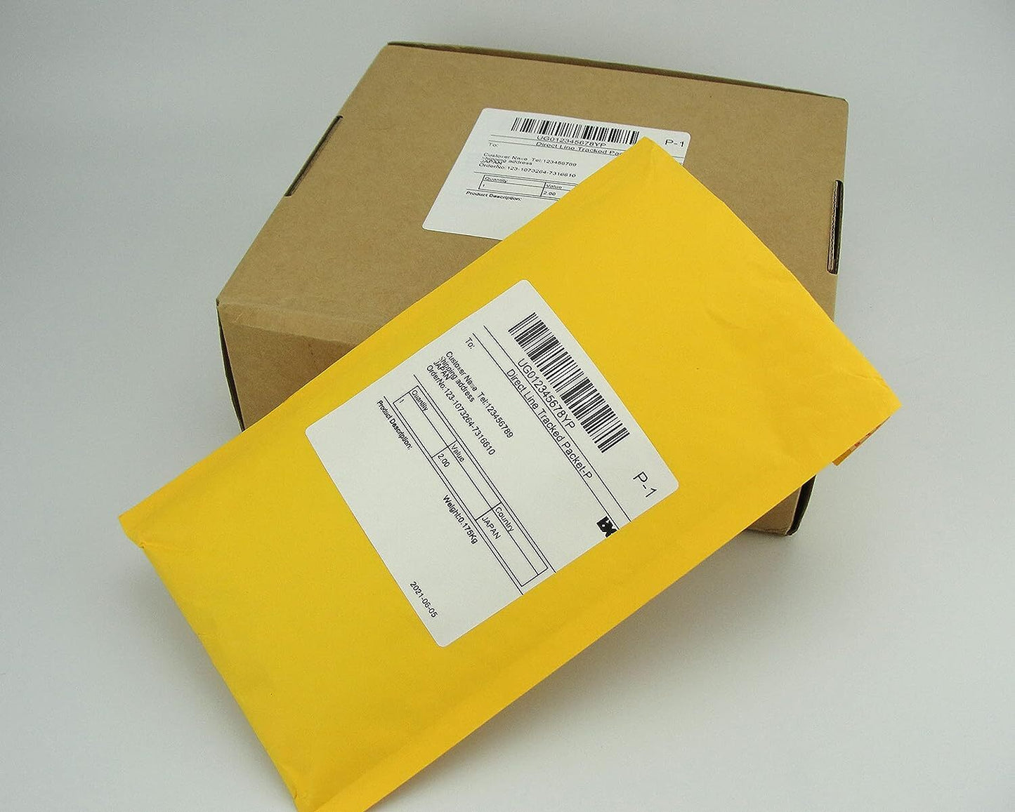 1500 X Thermal Self Adhesive Shipping Labels