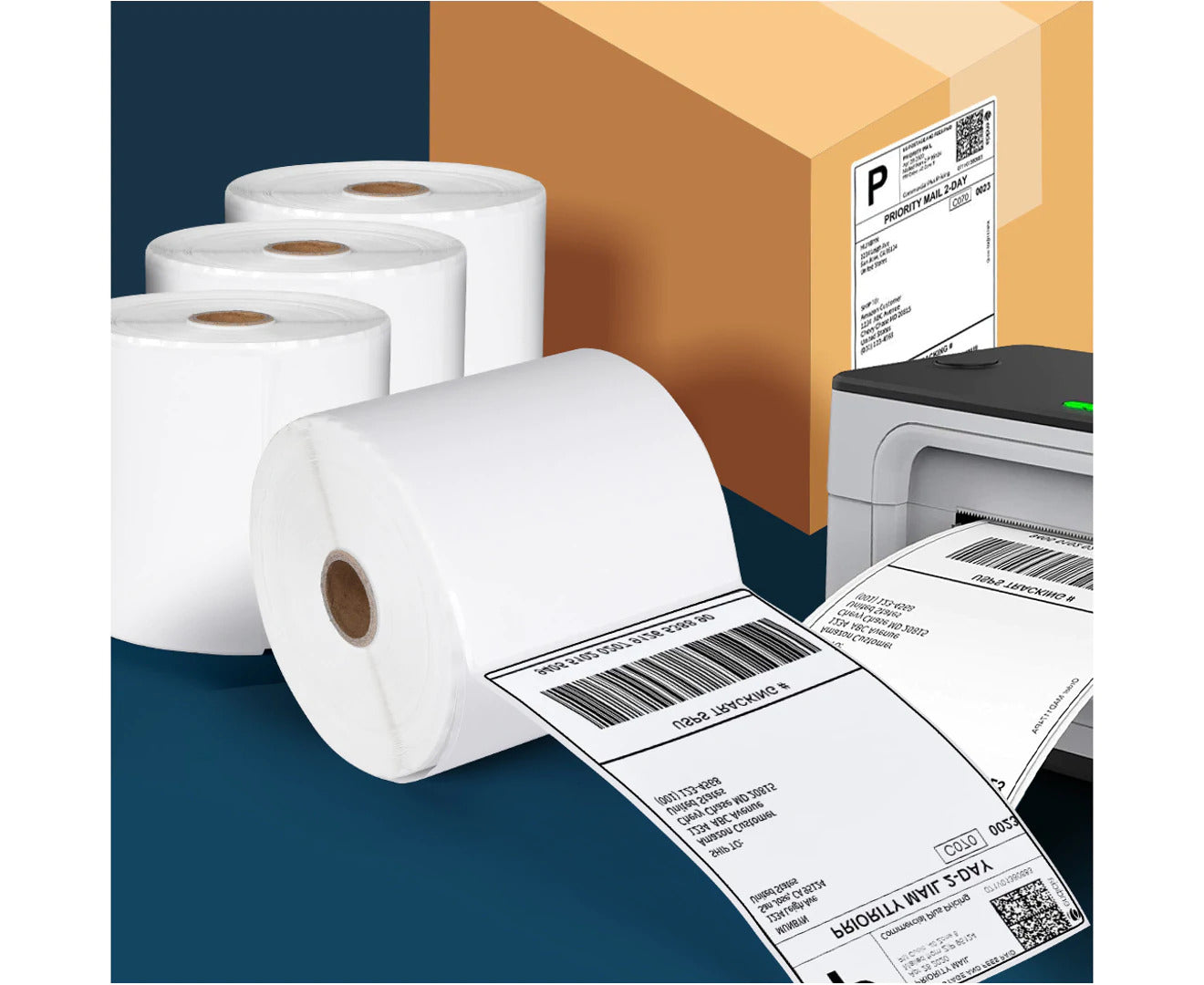 1500 X Thermal Self Adhesive Shipping Labels