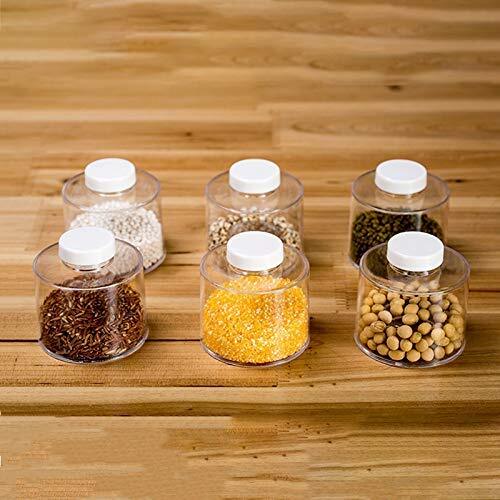 6PC Spice Tower Stack-able Storage Jar Set