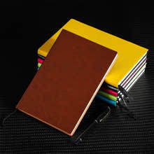 Classic PU Leather Cover A5 Notebook (Brown)
