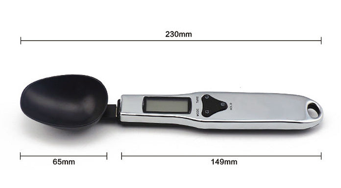 Digital Precision Stainless Steel Spoon Scale 0.1g/500g