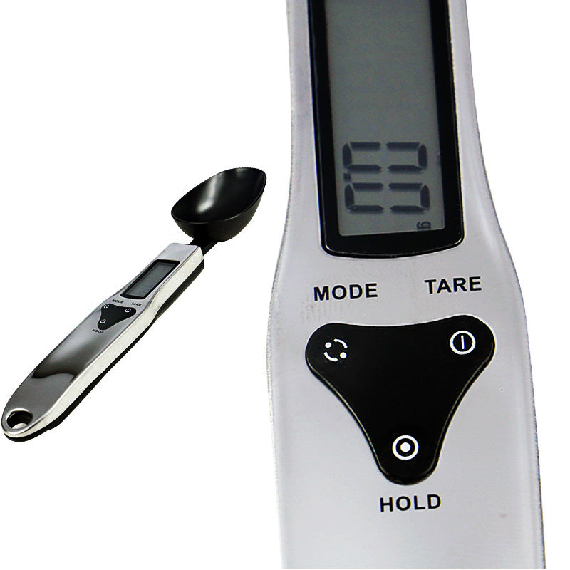 Digital Precision Stainless Steel Spoon Scale 0.1g/500g