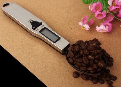 Digital Precision Stainless Steel Spoon Scale 0.1g/500g