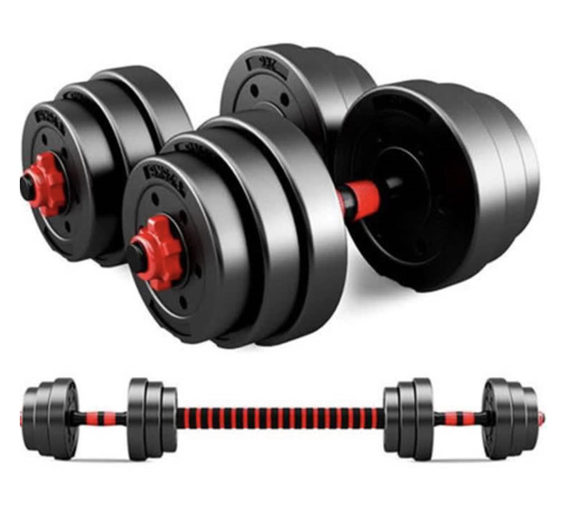 Fitplus Dumbbell Weights Set - 30kg (2 x 15kg)