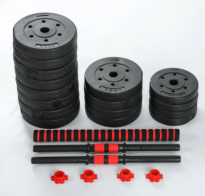 Fitplus Dumbbell Weights Set - 40kg (2 x 20kg)