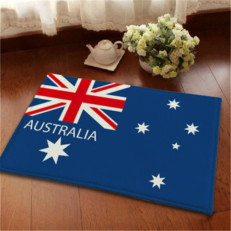 Australian Flag Rug Doormat Floor Bath Door Mat (50 x 80)