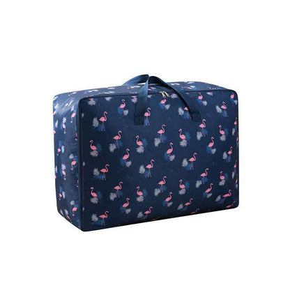 XL Jumbo 100L Flamingo Zipped Storage Luggage Bag