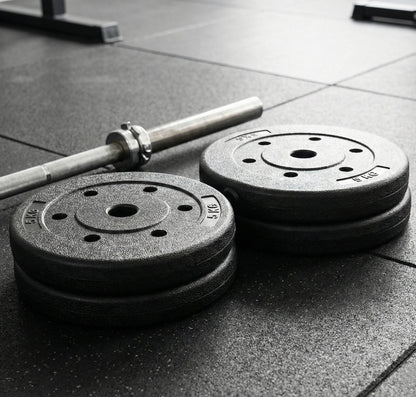 4 x 5kg Barbell Weight Plates Set 20kg Weights