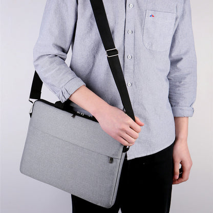 Laptop Bag Briefcase Handbag Carrying Case 15.6" (Grey)