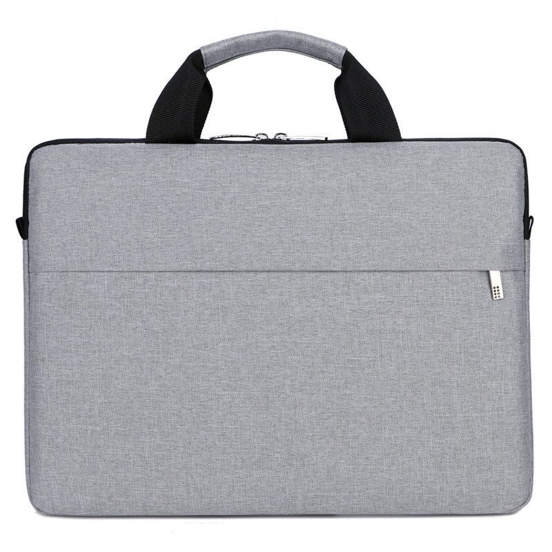 Laptop Bag Briefcase Handbag Carrying Case 15.6" (Grey)