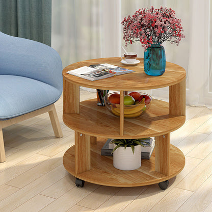 Vogue Round Coffee Table (Oak)