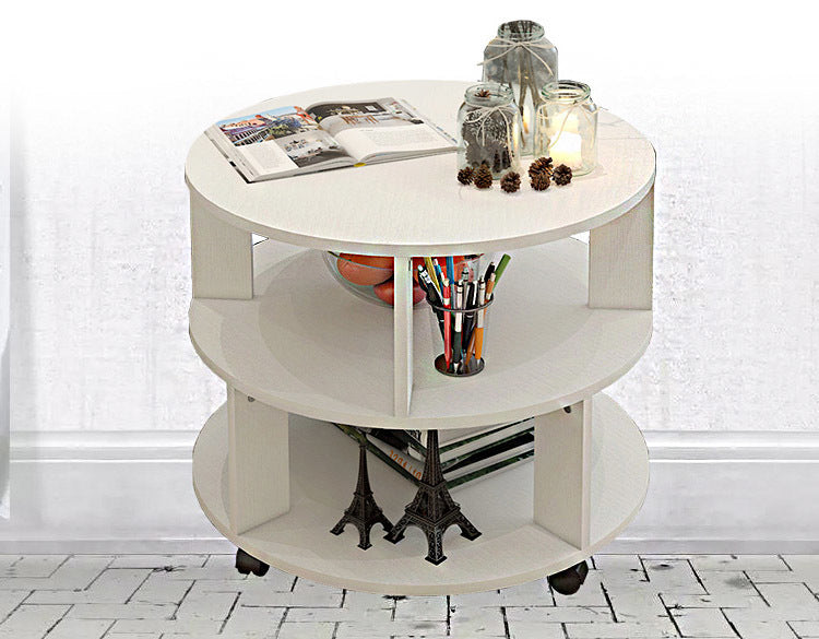 Vogue Round Coffee Table (White)