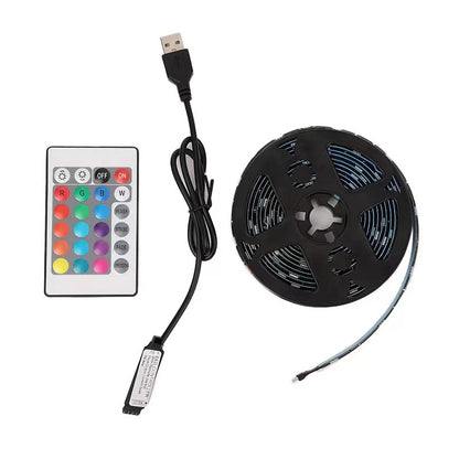 3M RGB LED Light Strip Colour-changing USB Lights with Remote