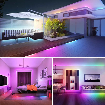 3M RGB LED Light Strip Colour-changing USB Lights with Remote