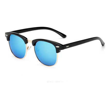 Polarized Stylish Sunglasses Mirrored Finish