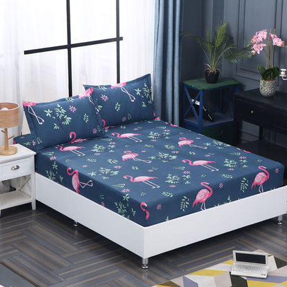 Flamingo Bedding Fitted Sheet - Queen Size 150cm