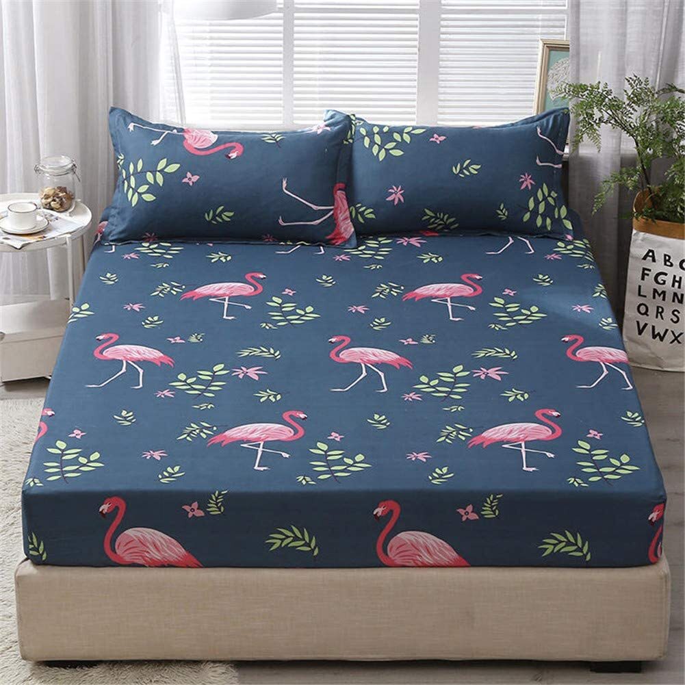 Flamingo Bedding Fitted Sheet - Queen Size 150cm