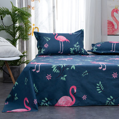 2 x Flamingo Bedding Pillowcases