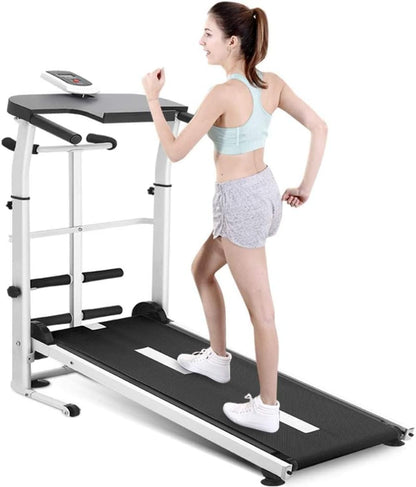 3 in 1 Multifunction Manual Treadmill, Sit Up, Waist Twister Exercise Machine