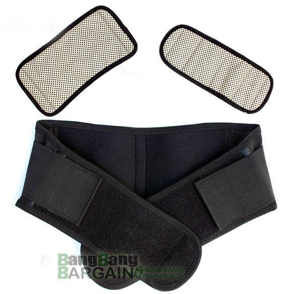 Premium Bio Steel Reinforced Back & Lumbar Support Magnetic Brace