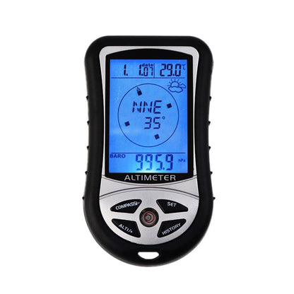 8 In 1 Digital Altimeter / Compass / Barometer / Clock & Weather Station