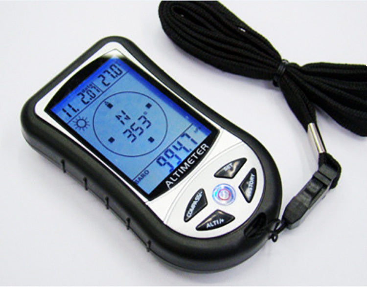 8 In 1 Digital Altimeter / Compass / Barometer / Clock & Weather Station