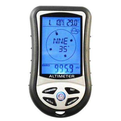 8 In 1 Digital Altimeter / Compass / Barometer / Clock & Weather Station