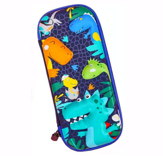 3D Dinosaur Pencil Box Case Storage Organiser