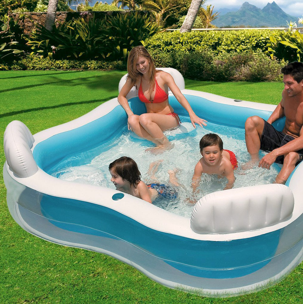 Intex Swim Center Family Lounge Swimming Pool