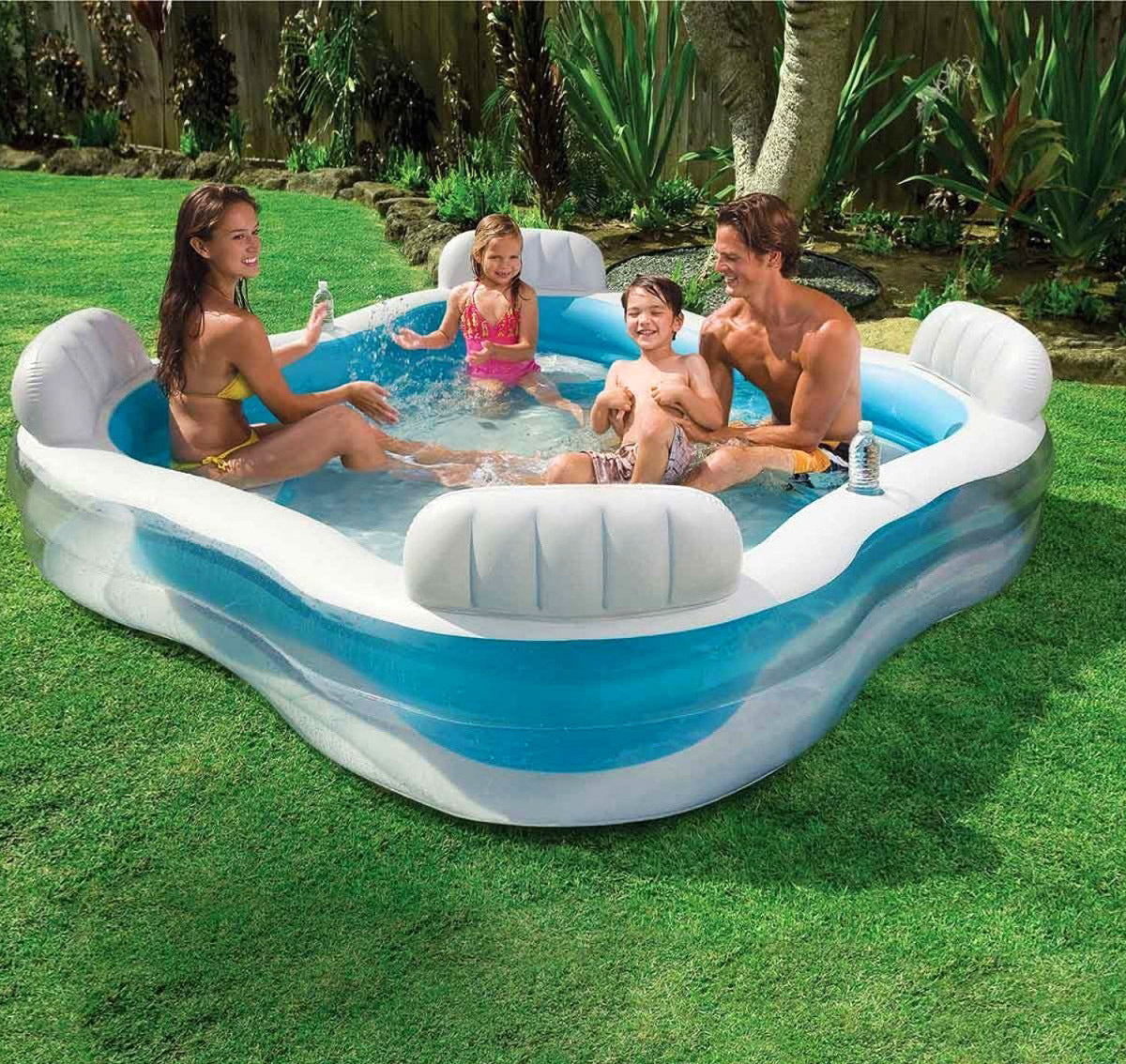 Intex Swim Center Family Lounge Swimming Pool