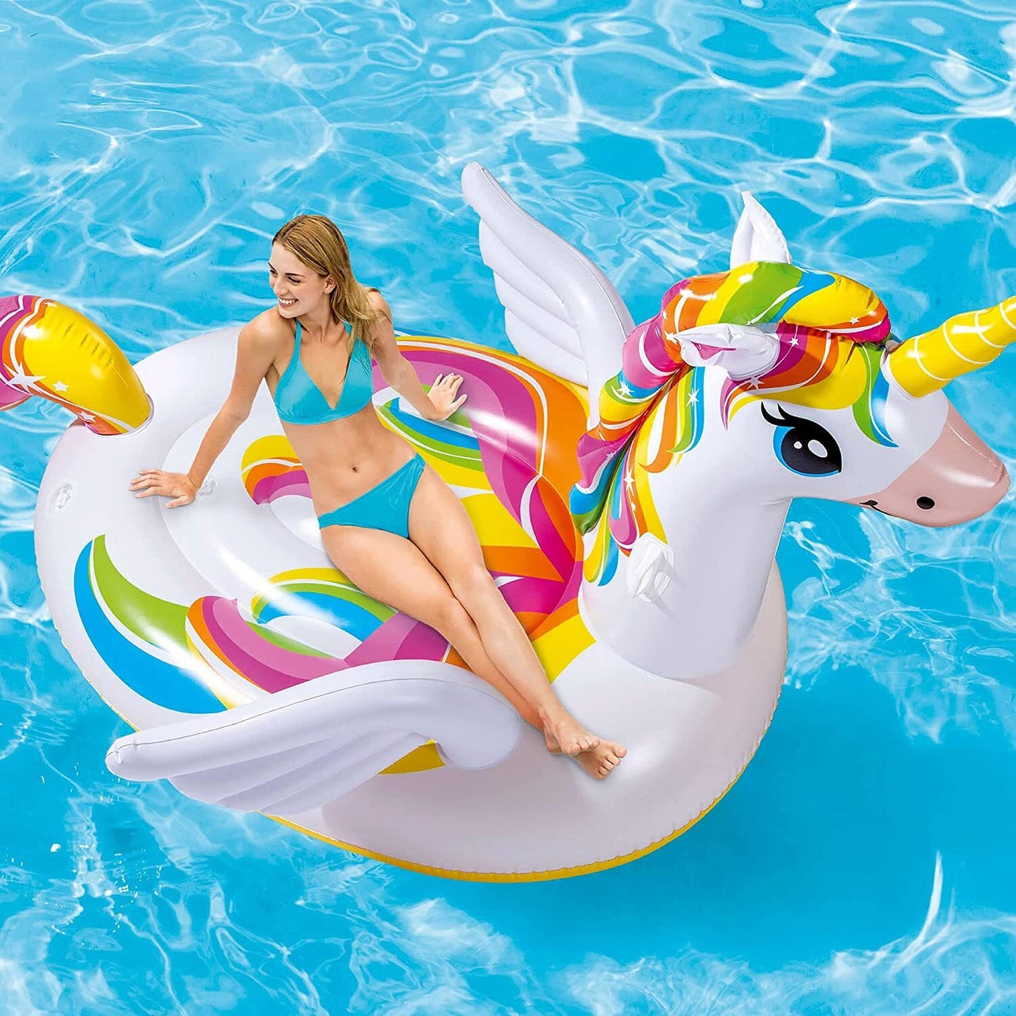 Intex Inflatable Ride-On Enchanted Unicorn