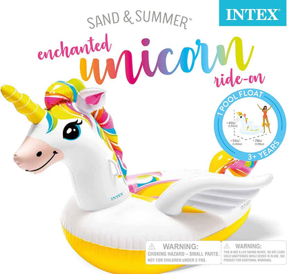 Intex Inflatable Ride-On Enchanted Unicorn