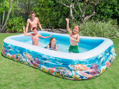 Intex Swim Center Tropical Reef inflatable Family Swimming Pool