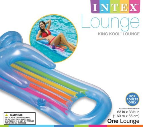 Intex Inflatable Pool King Kool Water Lounge